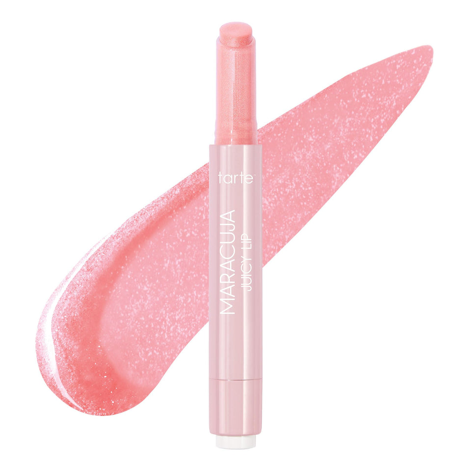 tarte front packaging showing guava shade and glossy finish benefit