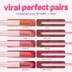 tarte lip balm in a purse lifestyle scene showing on-the-go convenience and quick touch-up benefit