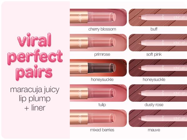 tarte maracuja lip liner packaging label highlighting vegan, cruelty-free benefit