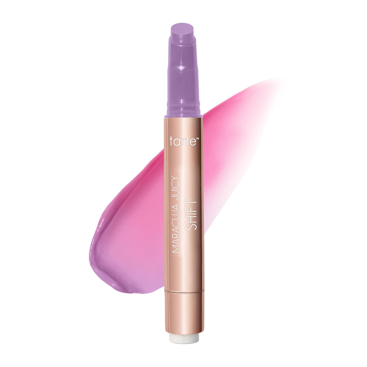 tarte front packaging showing grape shade and glossy finish benefit