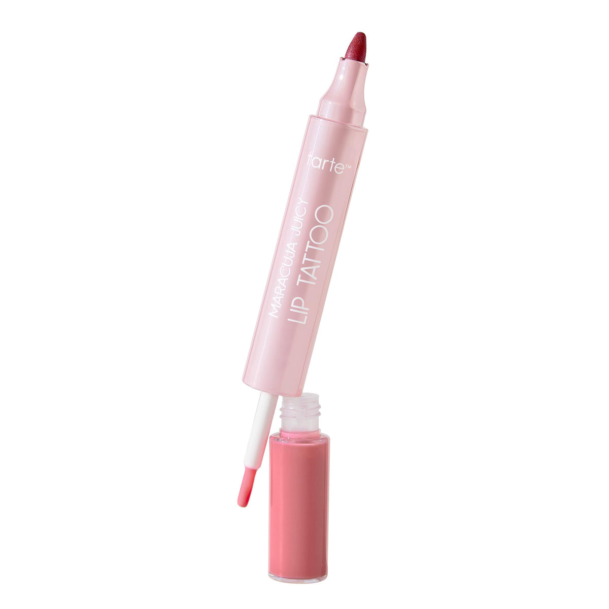 tarte front packaging view showing shade rose and product benefit of convenience