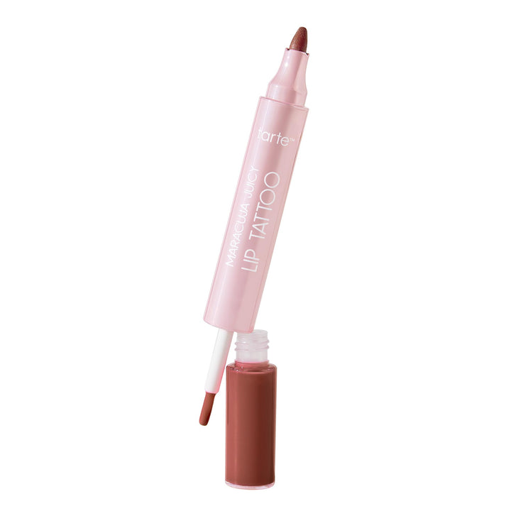 tarte maracuja lip tattoo front packaging showing product benefits