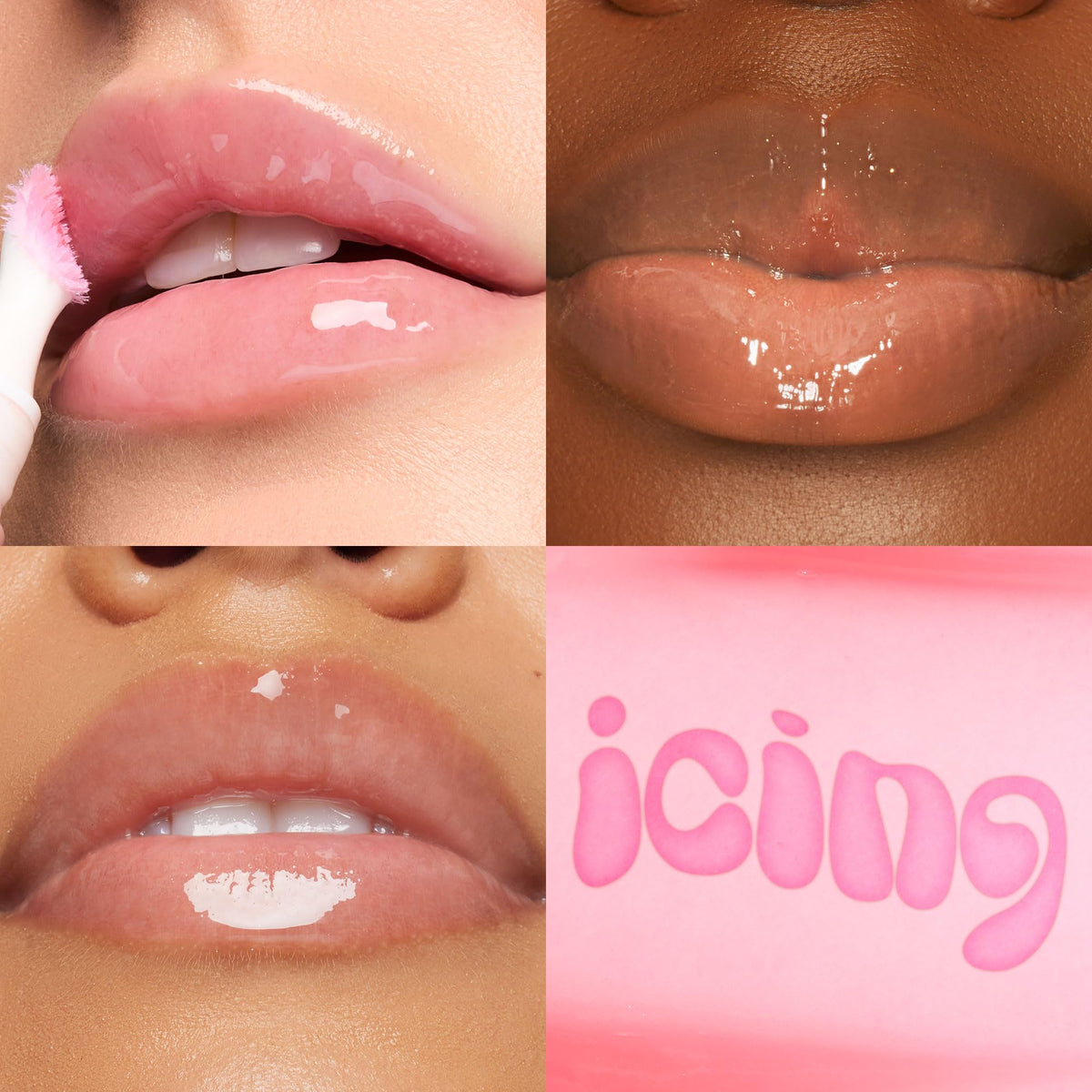tarte close-up of custom lip scoop applicator delivering cloud-like glide
