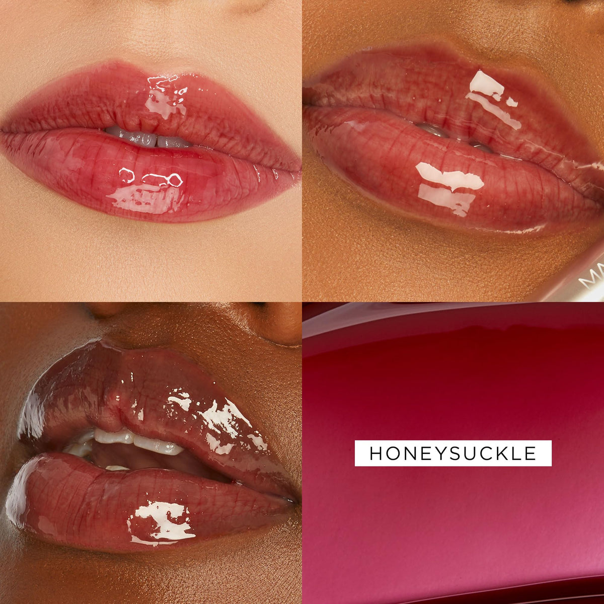 tarte plump gloss applicator with wand showing glossy finish and plumping effect