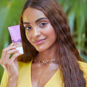 tarte texture swatch on white surface highlighting smooth, blendable finish