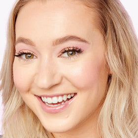 tarte close-up cream swatch showing texture and radiant finish for easy blending