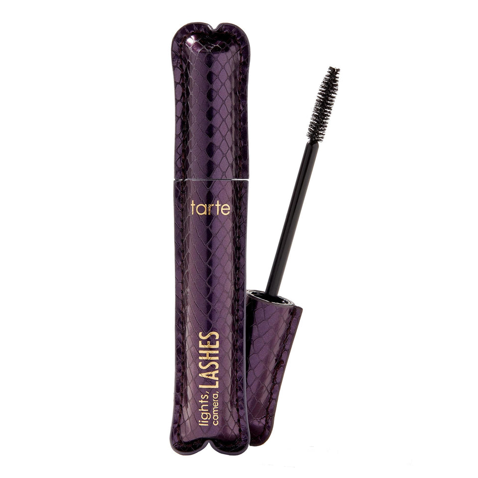 tarte front packaging shows full-size mascara, easy-to-find on shelf