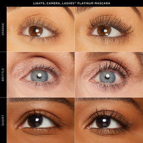 tarte mascara wand bristle detail demonstrates separation and volumizing benefit
