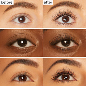 tarte close-up of 360° magniLASH bristles for lifted, fuller lashes