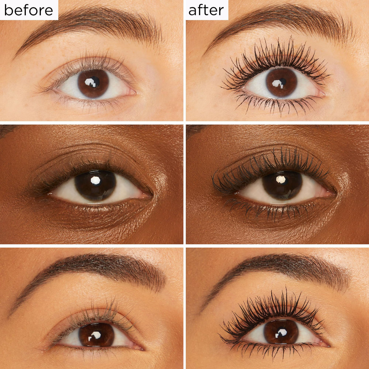 tarte wand detail with mixed bristles delivering lift and separation