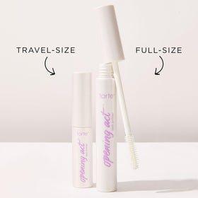 tarte placed on vanity with mascara for lifestyle inspiration and routine benefit