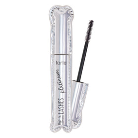 tarte mascara front packaging shows product identity and sleek design benefit