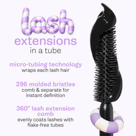 tarte removal demo with warm water illustrating gentle, tug-free cleansing benefit