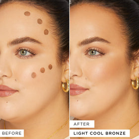 tarte cushion tip close-up for precise, no-mess contour application benefit