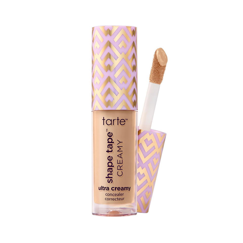 tarte front tube travel-size showing shade 22N and compact design benefit