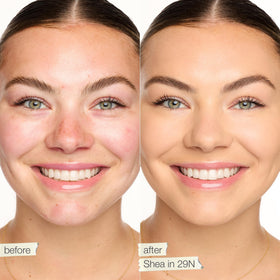 tarte Shape Tape applicator close-up illustrates easy targeted application