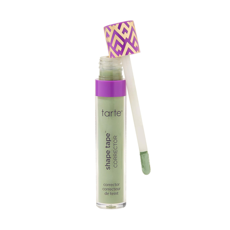 tarte front packaging of green corrector showing product name and benefit