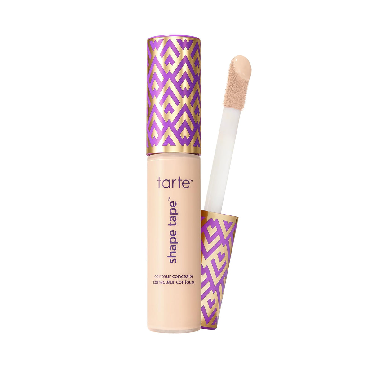 tarte Shape Tape front packaging showing product and shade for clear identification and appeal