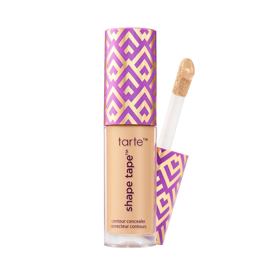 tarte shape tape front packaging showing product and shade 22N light neutral benefit travel friendly