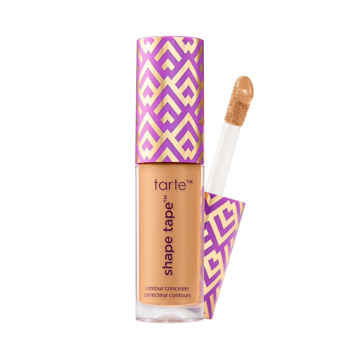 tarte travel size concealer front view showing compact tube and label for portability