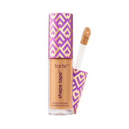 tarte travel size concealer front view showing compact tube and label for portability