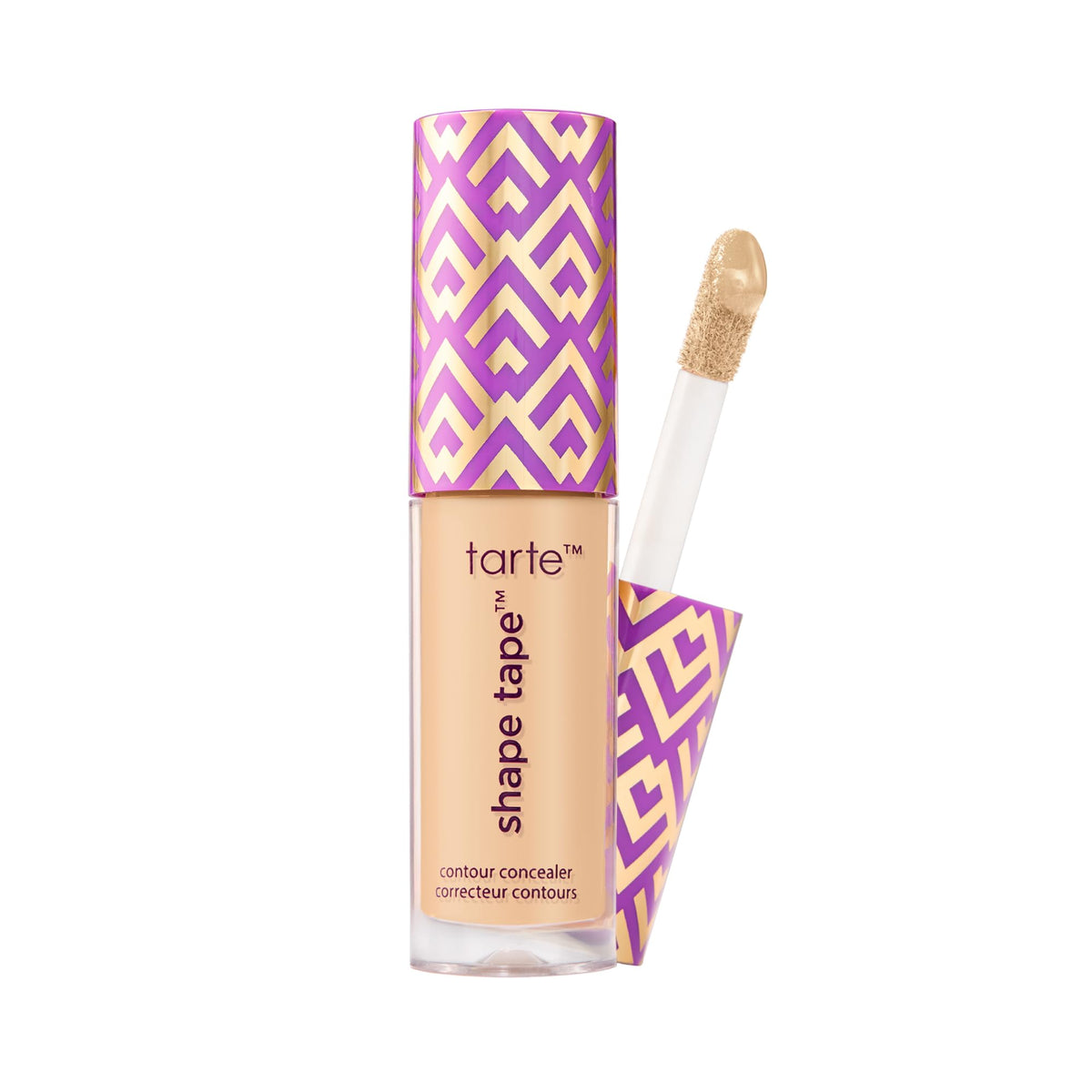 tarte front view of travel-size tube showing compact design and easy carry
