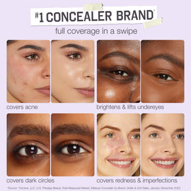 tarte packaging label displaying product name and ingredient-free claims