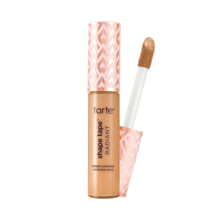 tarte shape tape radiant front packaging shows full product and branding, ideal for shelf appeal