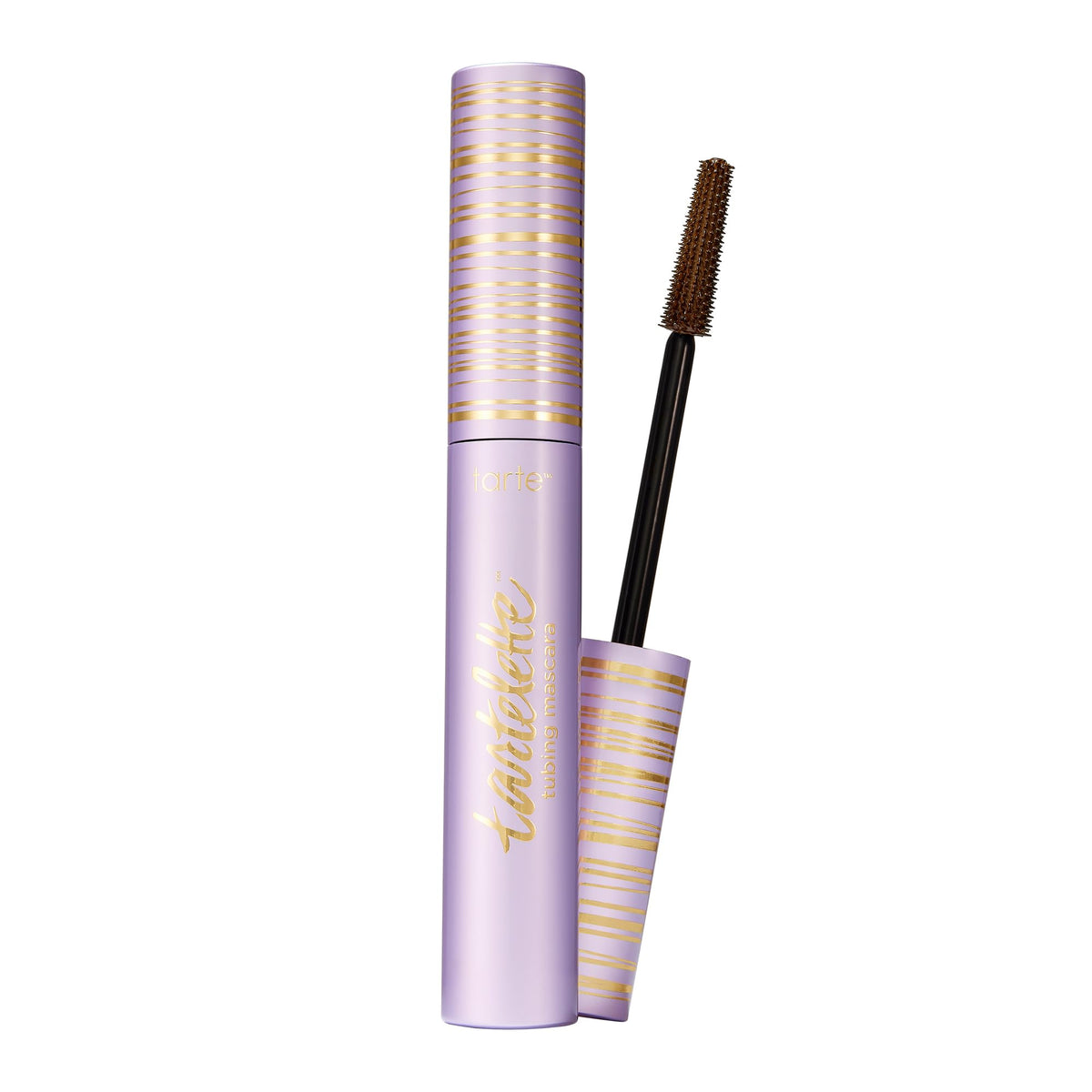 tarte front packaging showing brown mascara and brand for product recognition