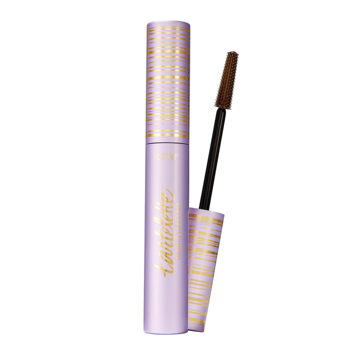 tarte front packaging showing brown mascara and brand for product recognition