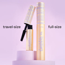 tarte award badge next to mascara showing Allure Best of Beauty recognition benefit