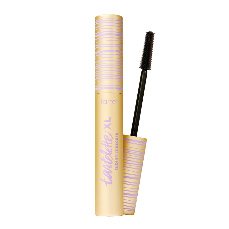 tarte front packaging showing full-size mascara and bold black finish