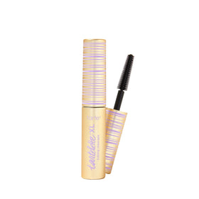 tarte front packaging showing travel-size mascara and bold branding benefit easy portability