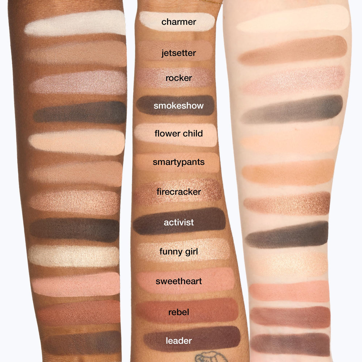 tarte powder texture close-up demonstrating smooth blendability and pigment