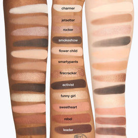 tarte powder texture close-up demonstrating smooth blendability and pigment