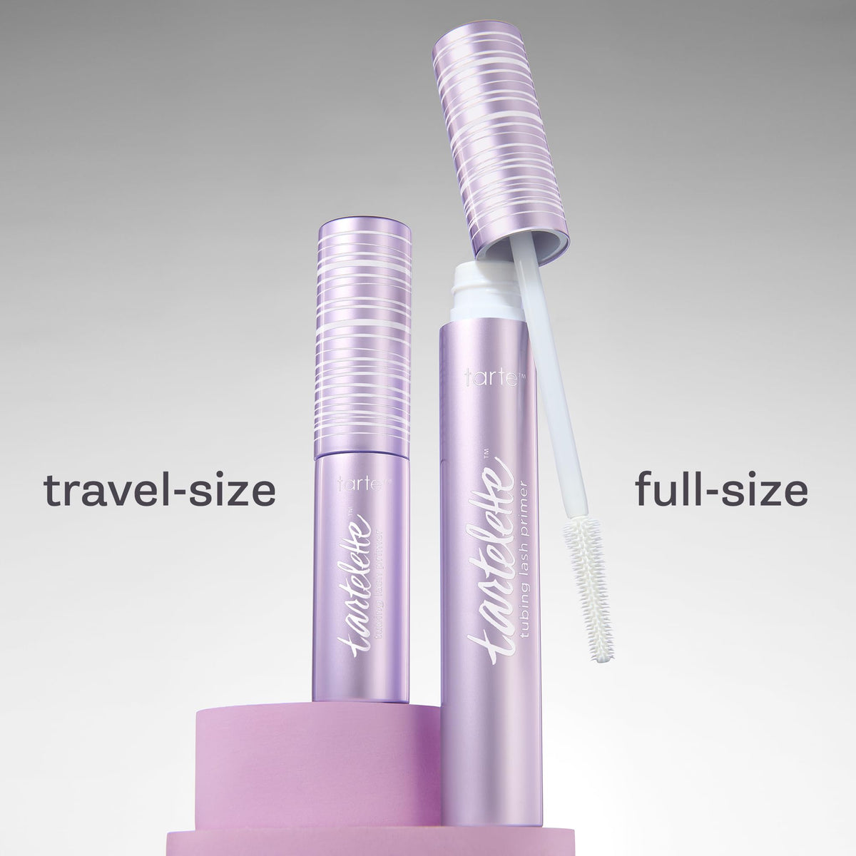 tarte tartelette primer box label and claims showing clean formula