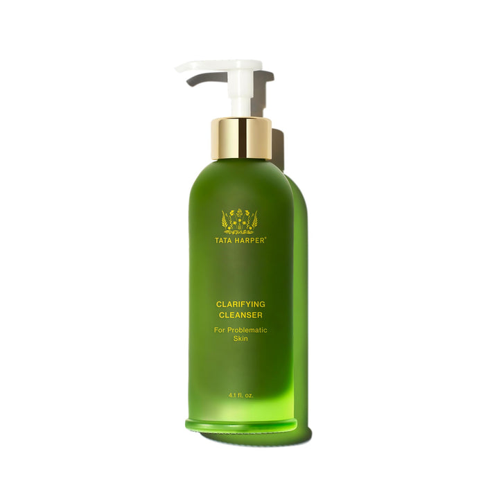 Tata Harper front bottle view showing clean packaging and clarity benefits