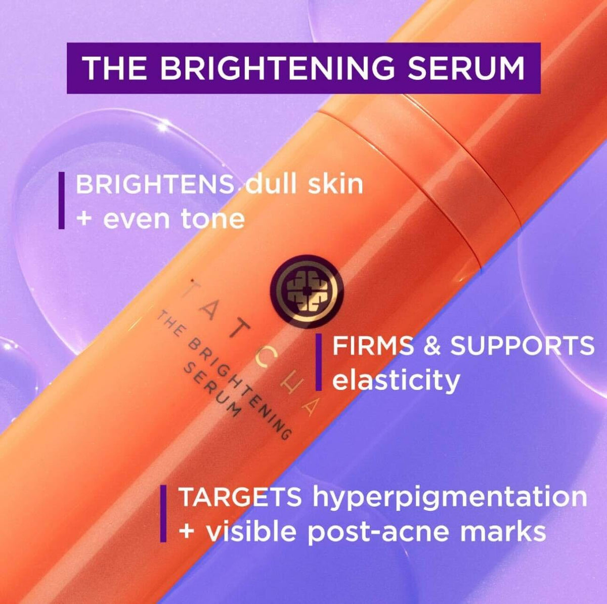 TATCHA dropper dispensing serum highlighting controlled application and easy dosing benefit