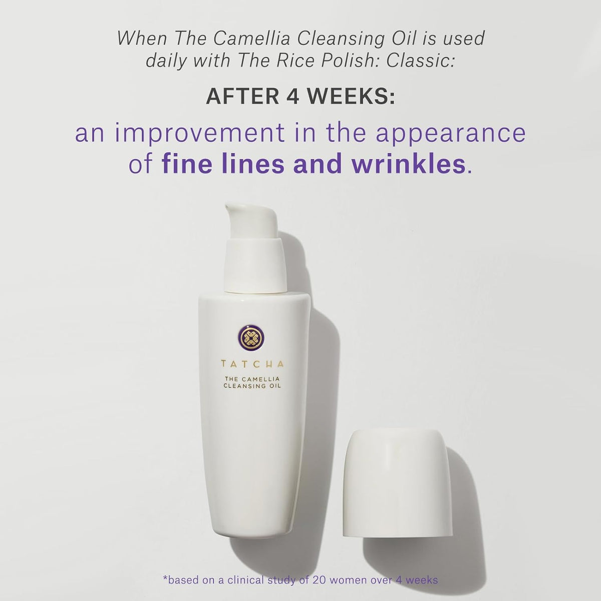 TATCHA close-up camellia seed highlights nourishing botanical ingredient