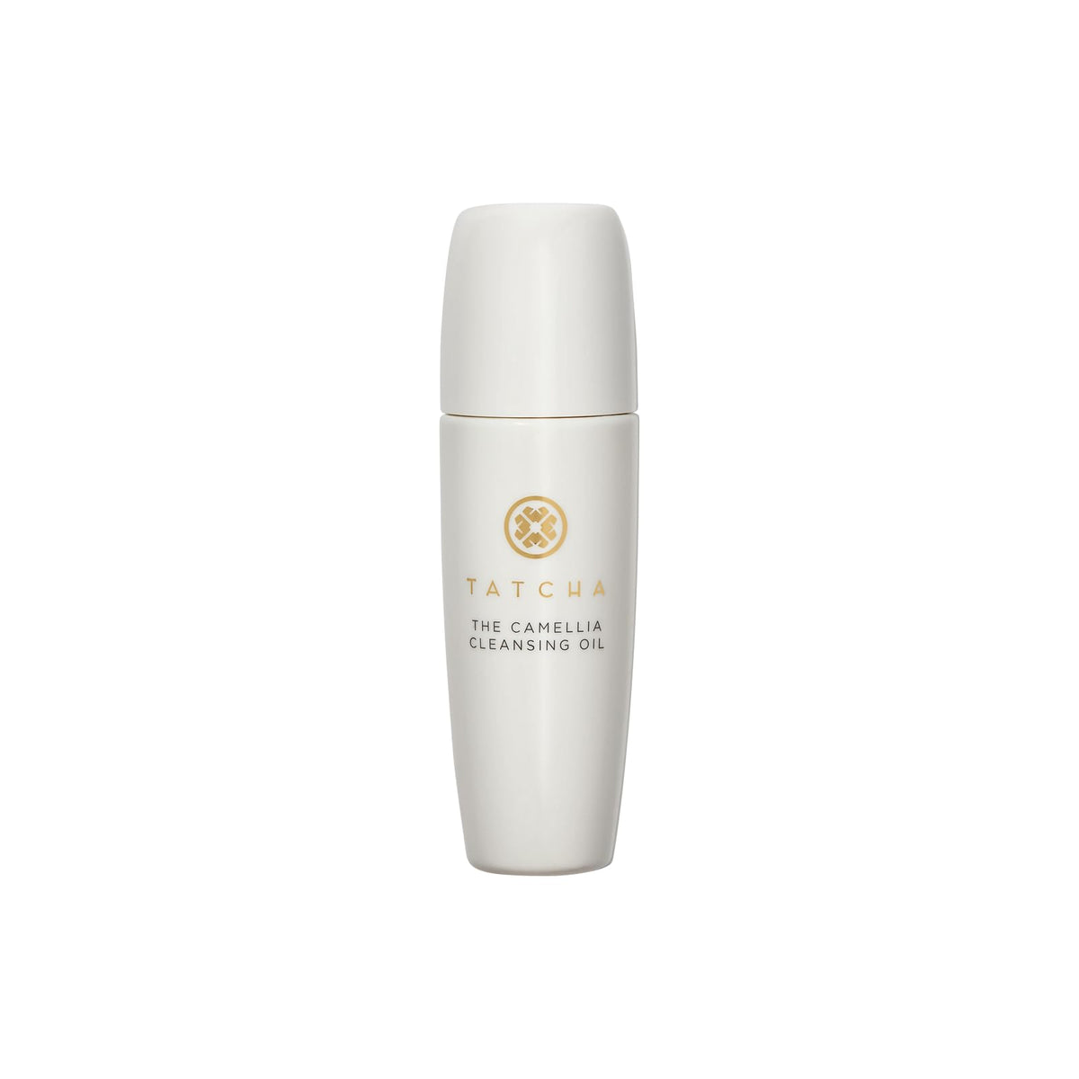 TATCHA front packaging travel-sized bottle shows compact convenience