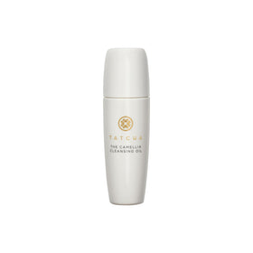 TATCHA front packaging travel-sized bottle shows compact convenience