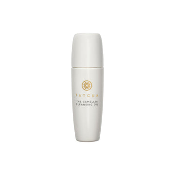 TATCHA front packaging travel-sized bottle shows compact convenience