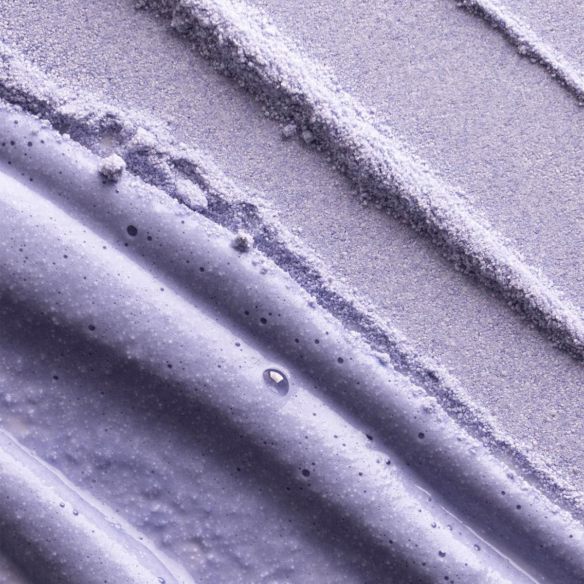 TATCHA close-up creamy foam texture of rice polish, illustrating gentle cushion