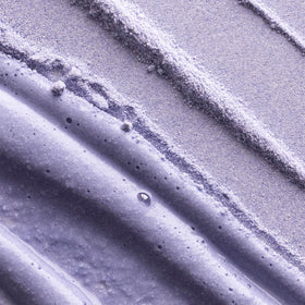 TATCHA close-up creamy foam texture of rice polish, illustrating gentle cushion