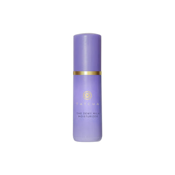 TATCHA travel jar front packaging showing compact size and brand benefit