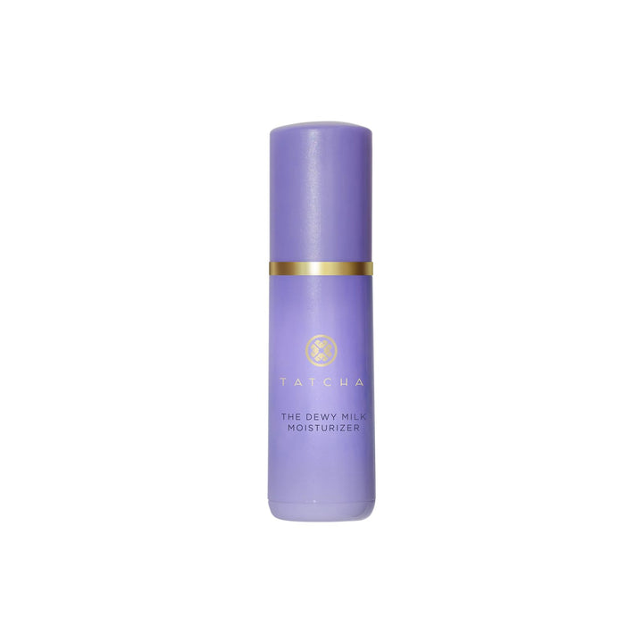 TATCHA travel jar front packaging showing compact size and brand benefit