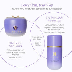 TATCHA applied under foundation illustrating smoother makeup base