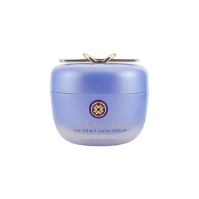TATCHA jar front view showing elegant packaging and moisturizing benefit