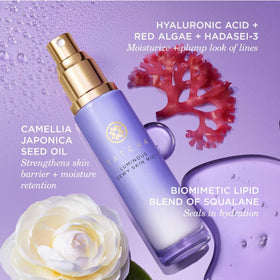 TATCHA in a handbag lifestyle shot showing on-the-go refreshing glow