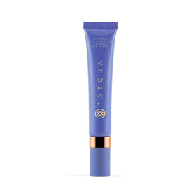 TATCHA front packaging and bottle showcasing elegant skincare branding and benefit